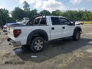 2012 Ford F-150 XL with VIN 1FTFW1ET9CFD07167, listed as a Copart auction lot 58078515 with 235,200 mi miles and Salvage title. Bid and sale history available at DreamBid. Image 3.