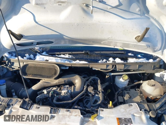 2023 Ford Transit Cargo with VIN 1FTBR1C81PKA63841, listed as a IAAI auction lot 41582275 with 33,915 mi miles and . Bid and sale history available at DreamBid. Image 10.