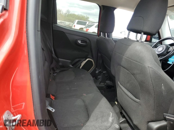 2017 Jeep Renegade Latitude z VIN ZACCJABB7HPG22860, wystawiony jako Copart lot #51043855 z przebiegiem 107 941 mil mil oraz Szkoda całkowita • Salvage title. Historia ofert i sprzedaży dostępna na DreamBid. Obrazek 11.