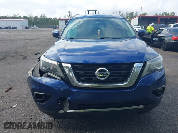 2019 Nissan Pathfinder SV with VIN 5N1DR2MN7KC619975, listed as a IAAI auction lot 39309211 with 120,658 mi miles and . Bid and sale history available at DreamBid. Image 12.