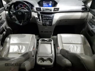2013 Honda Odyssey EX-L with VIN 5FNRL5H68DB059146, listed as a Copart auction lot 47190105 with 200,378 mi miles and Salvage Title. Bid and sale history available at DreamBid. Image 8.