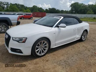 2016 Audi A5 Premium with VIN WAUD2AFH9GN001141, listed as a Copart auction lot 59895275 with 103,305 mi miles and Salvage title. Bid and sale history available at DreamBid. Image 1.
