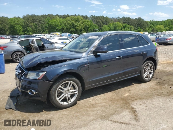 2015 Audi Q5 Premium Plus with VIN WA1DGAFP7FA060474, listed as a Copart auction lot 53512865 with 135,237 mi miles and Salvage title. Bid and sale history available at DreamBid. Image 1.