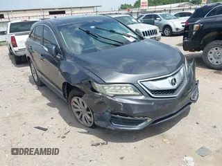 2016 Acura RDX Technology with VIN 5J8TB3H50GL000244, listed as a IAAI auction lot 42638165 with 104,597 mi miles and . Bid and sale history available at DreamBid. Image 1.