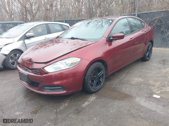 2015 Dodge Dart SE with VIN 1C3CDFAA3FD276240, listed as a IAAI auction lot 41110906 with 78,578 mi miles. Bid and sale history available at carsss.com. Image 2.