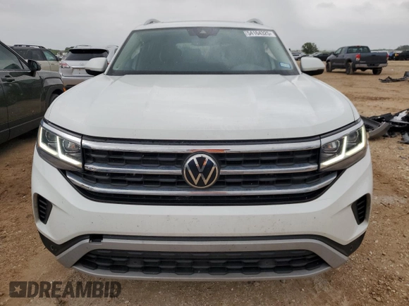 2021 Volkswagen Atlas SEL with VIN 1V2BP2CA5MC545411, listed as a Copart auction lot 54164325 with 93,875 mi miles and Salvage title. Bid and sale history available at DreamBid. Image 5.