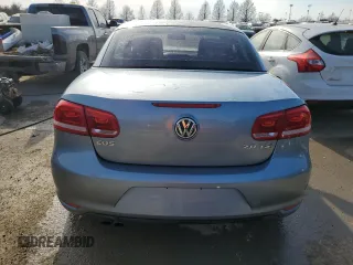 2015 Volkswagen Eos Komfort with VIN WVWBW8AH2FV000829, listed as a Copart auction lot 43082344 with 68,099 mi miles and Salvage Title. Bid and sale history available at DreamBid. Image 6.