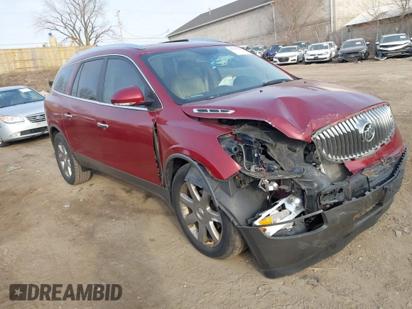 2008 Buick Enclave CXL with VIN 5GAEV23728J305163, listed as a IAAI auction lot 41913286 with 233,589 mi miles. Bid and sale history available at carsss.com. Image 1.