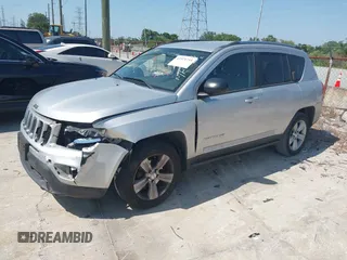 2012 Jeep Compass Sport with VIN 1C4NJCBBXCD547891, listed as a IAAI auction lot 41971755 with 203,567 mi miles. Bid and sale history available at carsss.com. Image 2.