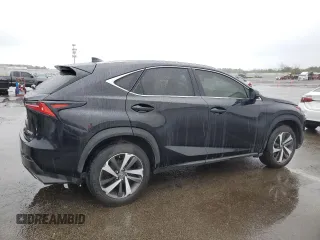 2019 Lexus NX with VIN JTJBARBZ9K2189502, listed as a Copart auction lot 50029065 with 135,449 mi miles and Salvage Title. Bid and sale history available at carsss.com. Image 3.