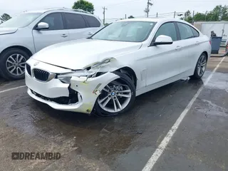2017 BMW 4 Series 430i z VIN WBA4F7C54HG786773, wystawiony jako IAAI lot #42213318 z przebiegiem 77 438 mil mil oraz . Historia ofert i sprzedaży dostępna na DreamBid. Obrazek 2.