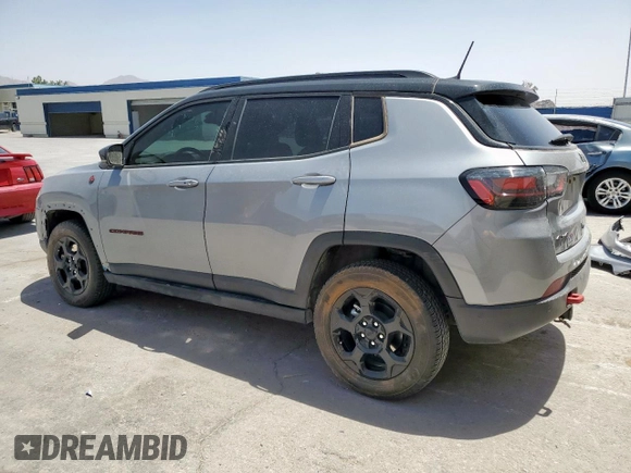 2023 Jeep Compass Trailhawk с VIN 3C4NJDDN6PT540840, выставлен на аукционе Copart как лот 56580895 с пробегом 12 680 миль миль и Списание • Salvage title. История ставок и продаж доступна на DreamBid. Изображение 2.