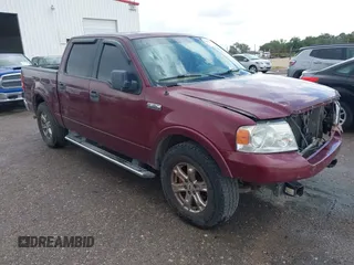 2005 Ford F-150 XLT with VIN 1FTPW12535KE83555, listed as a IAAI auction lot 42482173 with 332,846 mi miles and . Bid and sale history available at DreamBid. Image 1.