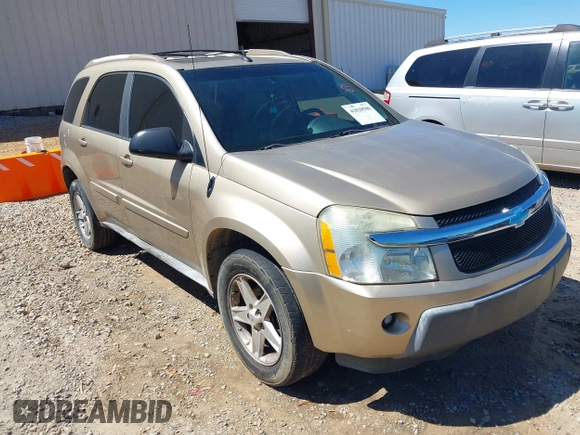 2005 Chevrolet Equinox LT with VIN 2CNDL63F656088963, listed as a IAAI auction lot 41820506 with 1 mi miles. Bid and sale history available at carsss.com. Image 1.
