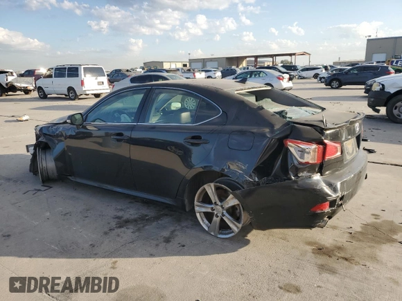 2011 Lexus IS 350 with VIN JTHBE5C21B5026034, listed as a Copart auction lot 78026684 with 0 mi miles and Salvage Title. Bid and sale history available at carsss.com. Image 2.