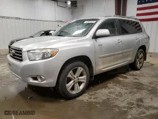2010 Toyota Highlander Sport with VIN JTEEK3EHXA2152594, listed as a Copart auction lot 47622525 with 196,659 mi miles and Salvage Title. Bid and sale history available at carsss.com. Image 1.