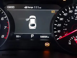 2020 Kia Stinger GT2 with VIN KNAE55LC1L6075699, listed as a IAAI auction lot 41598898 with 58,894 mi miles. Bid and sale history available at carsss.com. Image 7.