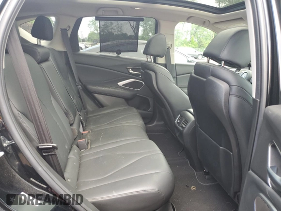 2021 Acura RDX with VIN 5J8TC2H32ML028225, listed as a Copart auction lot 61463255 with 52,880 mi miles and Salvage title. Bid and sale history available at DreamBid. Image 11.