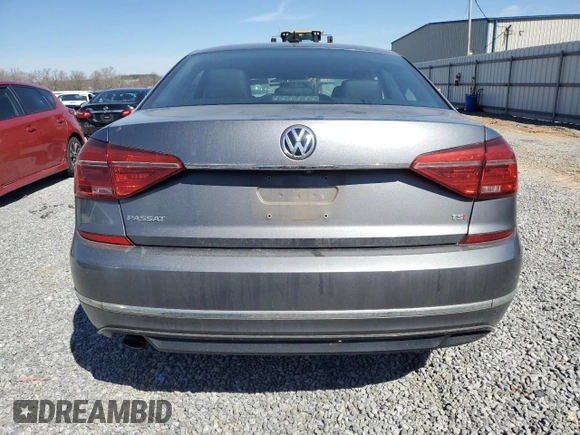 2016 Volkswagen Passat 1.8T S with VIN 1VWAT7A37GC066614, listed as a Copart auction lot 47006165 with 120,507 mi miles and Salvage Title. Bid and sale history available at carsss.com. Image 6.