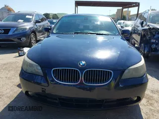 2007 BMW 5 Series 530i with VIN WBANE73587CM58138, listed as a IAAI auction lot 41776425 with 146,104 mi miles. Bid and sale history available at carsss.com. Image 12.