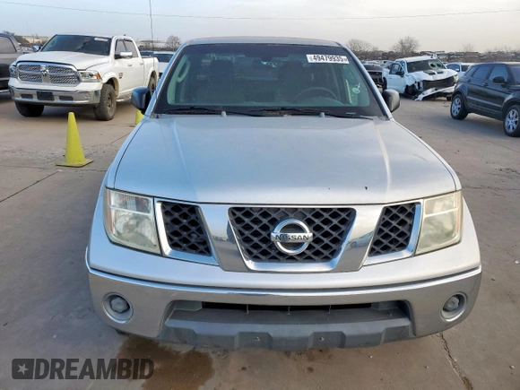 2007 Nissan Frontier SE with VIN 1N6AD09U17C411332, listed as a Copart auction lot 49479935 with 233,678 mi miles and Clean title. Bid and sale history available at DreamBid. Image 5.