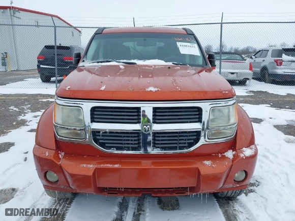 2007 Dodge Nitro SLT with VIN 1D8GU58K67W729201, listed as a IAAI auction lot 41601632 with 167,432 mi miles. Bid and sale history available at carsss.com. Image 6.
