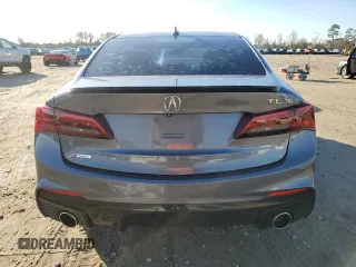 2019 Acura TLX w/A-Spec Pkg with VIN 19UUB1F64KA003687, listed as a Copart auction lot 42304375 with 78,420 mi miles and Salvage Title. Bid and sale history available at carsss.com. Image 6.