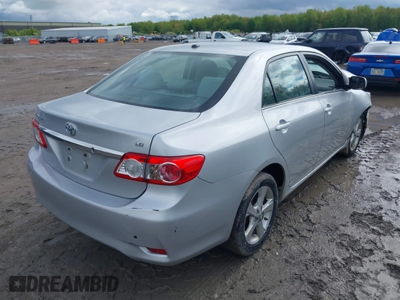 2013 Toyota Corolla L with VIN 2T1BU4EE6DC933955, listed as a IAAI auction lot 42193315 with 109,814 mi miles and . Bid and sale history available at DreamBid. Image 4.