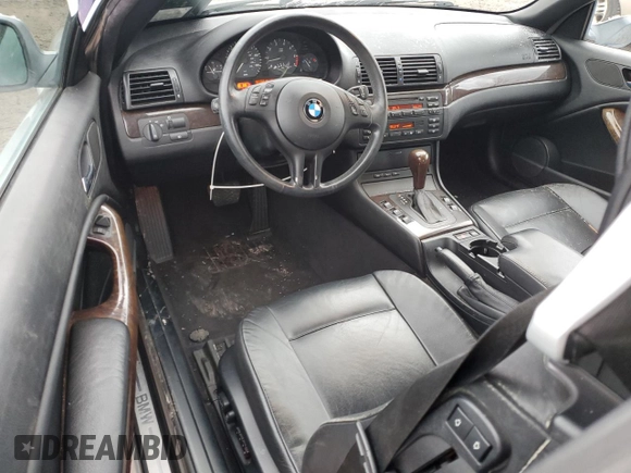 2002 BMW 3 Series 325Ci with VIN WBABS33402PG87364, listed as a Copart auction lot 50220785 with 107,758 mi miles and Salvage Title. Bid and sale history available at carsss.com. Image 8.