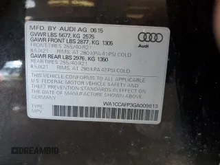2016 Audi SQ5 Premium Plus with VIN WA1CCAFP3GA009613, listed as a Copart auction lot 45151685 with 137,683 mi miles and Salvage Title. Bid and sale history available at carsss.com. Image 14.