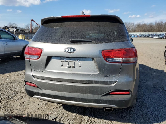 2017 Kia Sorento EX with VIN 5XYPHDA54HG231403, listed as a Copart auction lot 46414855 with 78,558 mi miles and Clean Title. Bid and sale history available at DreamBid. Image 6.