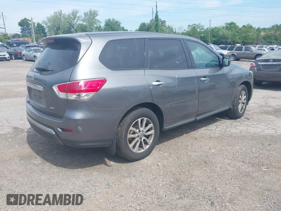 2015 Nissan Pathfinder SL с VIN 5N1AR2MM1FC611967, выставлен на аукционе IAAI как лот 42201697 с пробегом 169 272 миль миль и . История ставок и продаж доступна на DreamBid. Изображение 4.