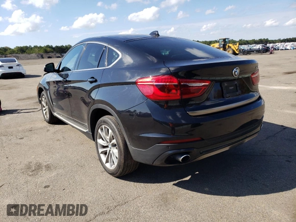 2017 BMW X6 xDrive35i with VIN 5UXKU2C32H0U29133, listed as a Copart auction lot 70775143 with 89,202 mi miles. Bid and sale history available at carsss.com. Image 2.