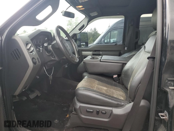 2011 Ford F-250 XL with VIN 1FT7W2BT2BEA73019, listed as a Copart auction lot 53987465 with 268,537 mi miles and Salvage title. Bid and sale history available at DreamBid. Image 7.