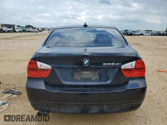 2007 BMW 3 Series 328xi with VIN WBAVC93567KX57005, listed as a Copart auction lot 55769865 with Not provided miles and Non repairable. Bid and sale history available at DreamBid. Image 6.