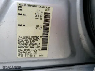 2016 Nissan Altima 2.5 SV with VIN 1N4AL3APXGC207275, listed as a Copart auction lot 44953265 with 138,877 mi miles and Salvage Title. Bid and sale history available at carsss.com. Image 13.