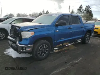 2016 Toyota Tundra 4WD Truck SR5 with VIN 5TFDW5F14GX571148, listed as a Copart auction lot 45491795 with 95,623 mi miles and Salvage Title. Bid and sale history available at carsss.com. Image 1.