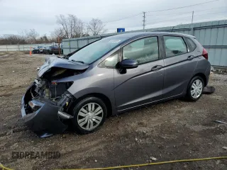 2015 Honda Fit LX with VIN 3HGGK5G53FM743153, listed as a Copart auction lot 50105065 with 146,281 mi miles and Salvage Title. Bid and sale history available at carsss.com. Image 1.