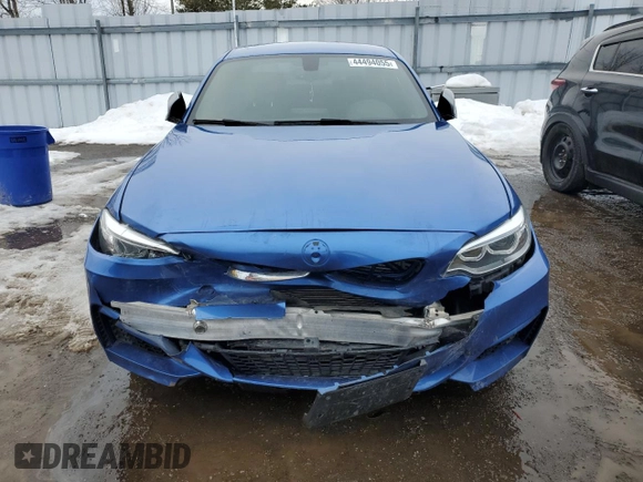 2016 BMW 2 Series M235i xDrive with VIN WBA1J9C54GV696692, listed as a Copart auction lot 44494055 with 0 mi miles and Clean Title. Bid and sale history available at carsss.com. Image 5.