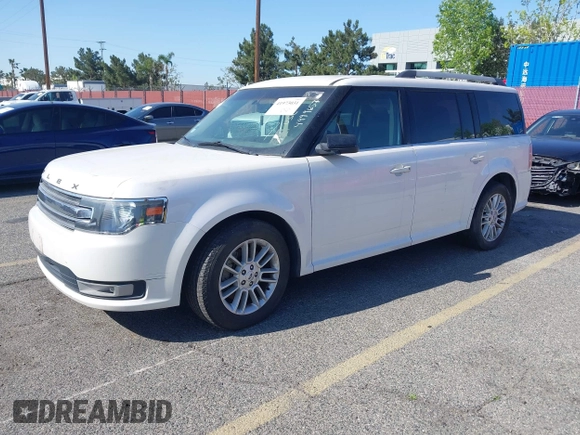 2013 Ford Flex SEL z VIN 2FMGK5C81DBD36974, wystawiony jako IAAI lot #41973031 z przebiegiem 126 216 mil mil oraz . Historia ofert i sprzedaży dostępna na DreamBid. Obrazek 2.
