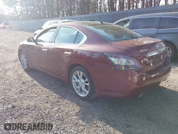 2012 Nissan Maxima SV with VIN 1N4AA5AP6CC850279, listed as a IAAI auction lot 41698059 with 111,682 mi miles and . Bid and sale history available at DreamBid. Image 3.