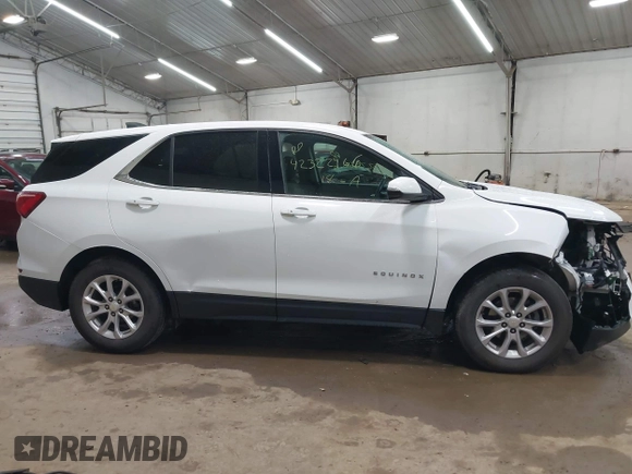 2018 Chevrolet Equinox LT z VIN 3GNAXSEVXJS587177, wystawiony jako IAAI lot #42322966 z przebiegiem 73 893 mil mil oraz . Historia ofert i sprzedaży dostępna na DreamBid. Obrazek 13.