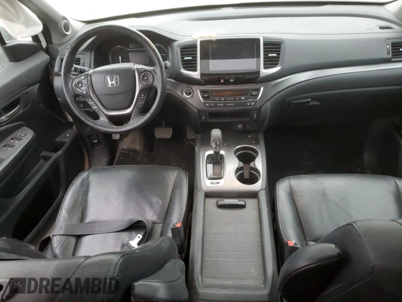 2019 Honda Ridgeline RTL-T with VIN 5FPYK3F65KB008827, listed as a Copart auction lot 44466815 with Not provided miles and Salvage title. Bid and sale history available at DreamBid. Image 8.