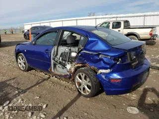 2007 Mazda 3 S Sport with VIN JM1BK323X71603764, listed as a Copart auction lot 80986284 with 129,811 mi miles and Non Repairable. Bid and sale history available at carsss.com. Image 2.