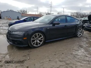 2016 Audi S7 with VIN WAUW2BFC0GN017862, listed as a Copart auction lot 36133253 with 74,481 mi miles. Bid and sale history available at carsss.com. Image 1.