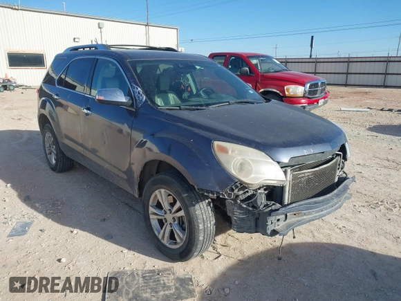 2013 Chevrolet Equinox LTZ with VIN 2GNALFEKXD6419406, listed as a IAAI auction lot 41370313 with 157,070 mi miles. Bid and sale history available at carsss.com. Image 1.