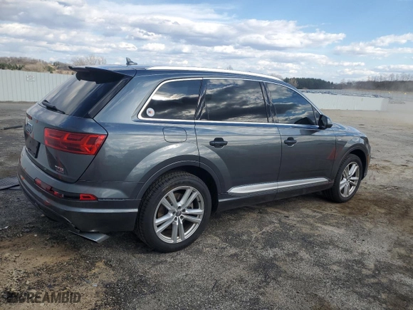 2017 Audi Q7 Prestige with VIN WA1WAAF78HD042528, listed as a Copart auction lot 50681035 with 91,706 mi miles and Clean Title. Bid and sale history available at carsss.com. Image 3.