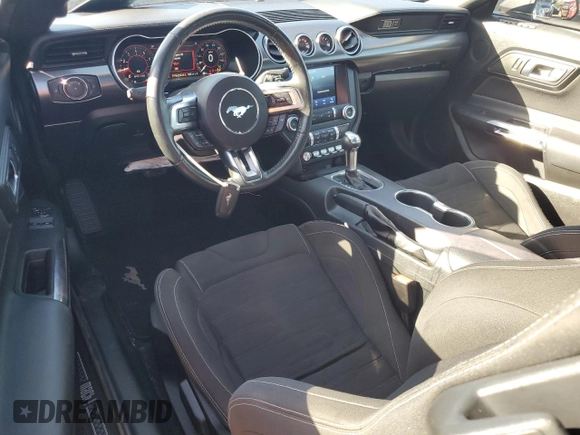 2021 Ford Mustang Mach 1 with VIN 1FA6P8R08M5555185, listed as a Copart auction lot 74855834 with 21,052 mi miles and Non Repairable. Bid and sale history available at carsss.com. Image 8.