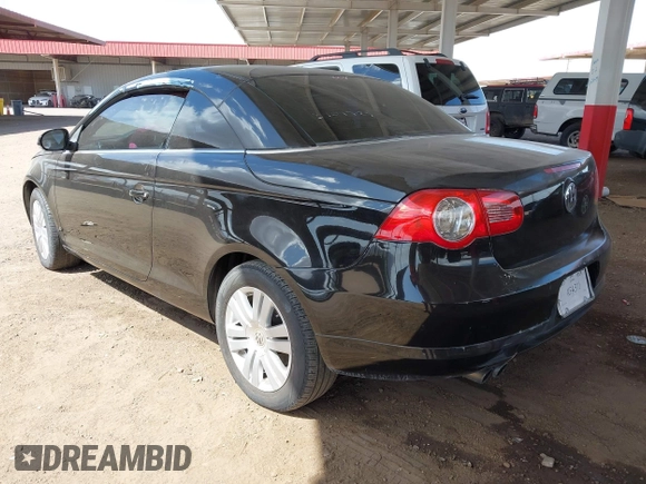 2007 Volkswagen Eos with VIN WVWAA71F07V026933, listed as a IAAI auction lot 41937721 with 151,053 mi miles and . Bid and sale history available at DreamBid. Image 3.