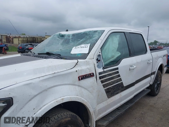 2020 Ford F-150 XL z VIN 1FTEW1EP6LFB78478, wystawiony jako IAAI lot #42370442 z przebiegiem 74 875 mil mil oraz . Historia ofert i sprzedaży dostępna na DreamBid. Obrazek 6.
